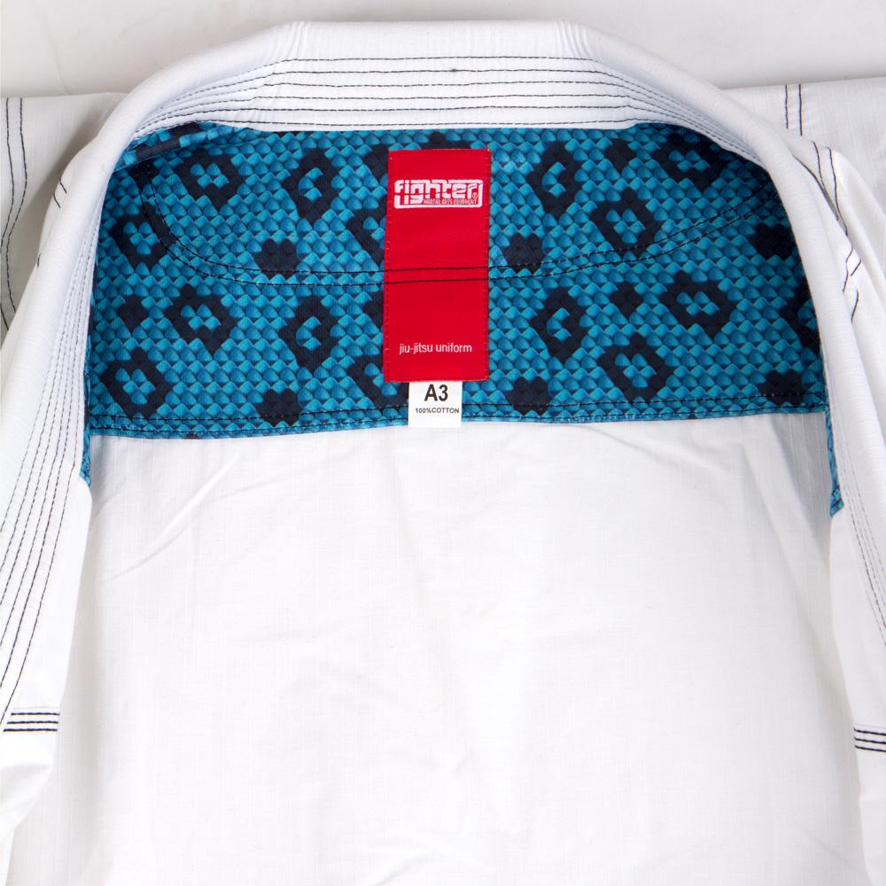 Fighter BJJ Ripstop Gi Rip Stop - white