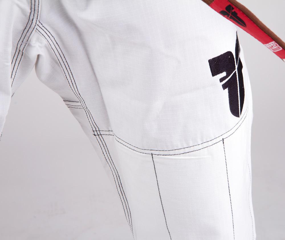 Fighter BJJ Ripstop Gi Rip Stop - white
