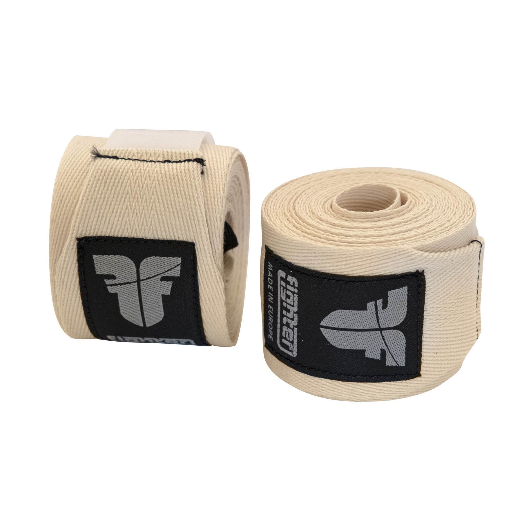 Fighter No-Elastic hand wraps - black