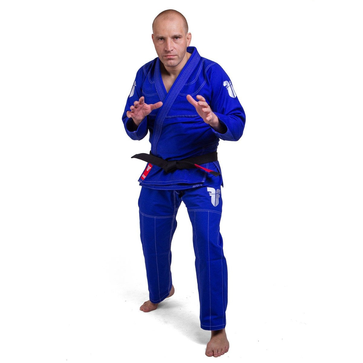 Fighter BJJ Kimono Rice Straw - blue